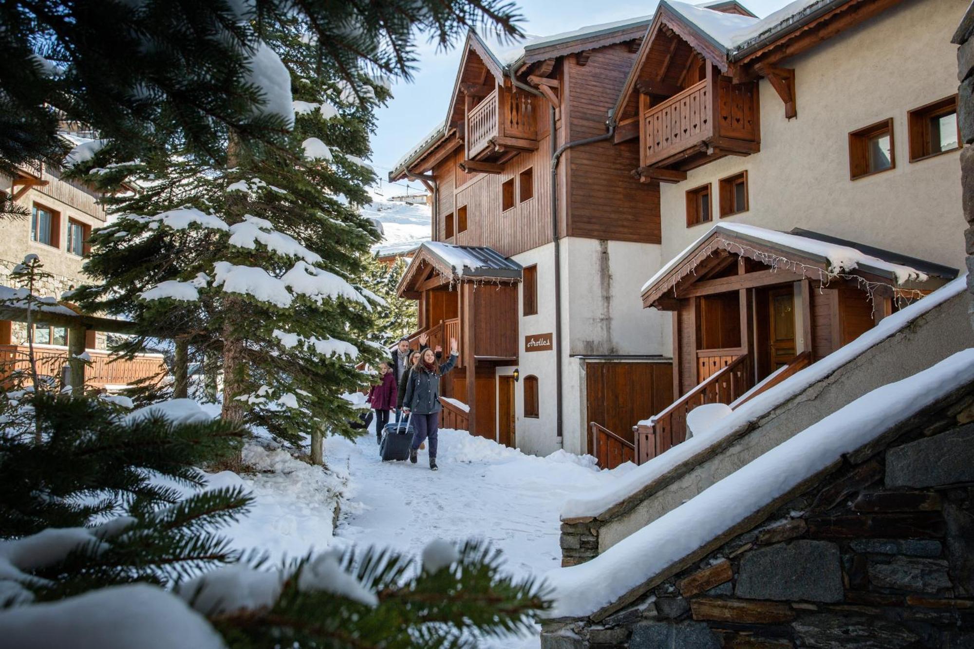 Aparthotel Le Hameau De La Sapiniere Saint-Martin-de-Belleville Exterior foto
